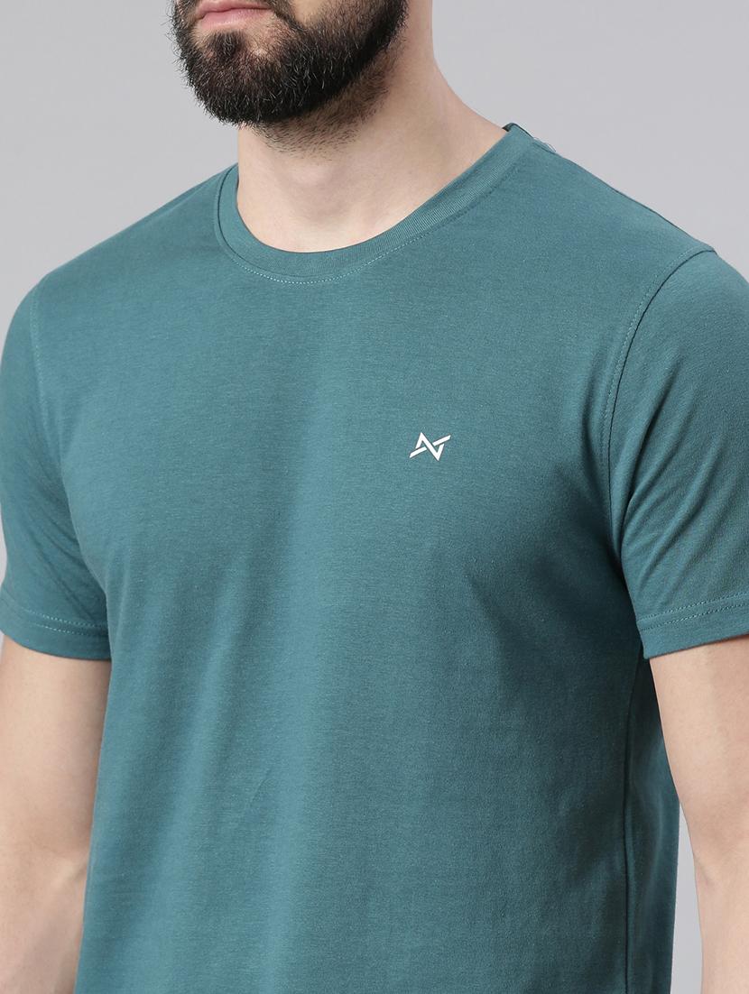 men solid pack of 3 short sleeve t-shirt - 21576392 -  Standard Image - 3