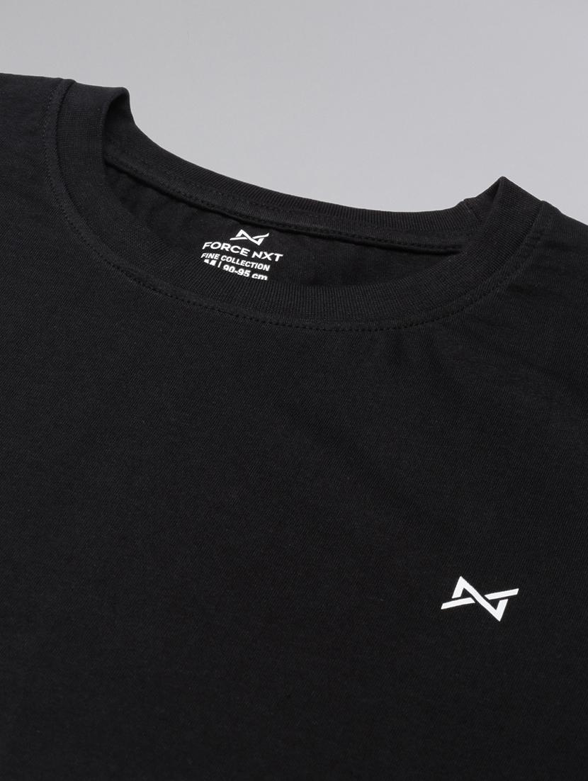 men solid pack of 5 short sleeve t-shirt - 21576396 - Standard Image - 3