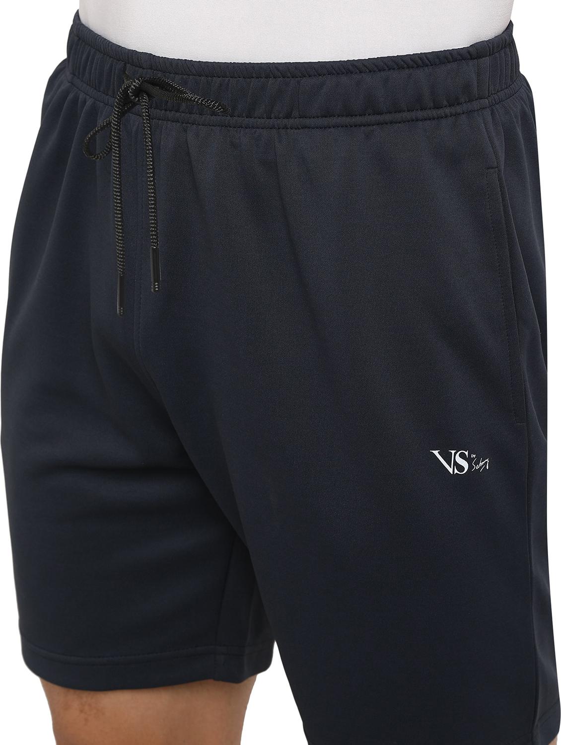 men regular fit plain mid rise shorts - 21577330 - Standard Image - 5