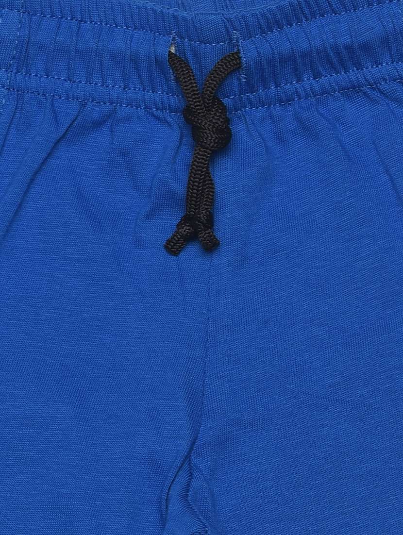 boys pack of 3 solid drawstring shorts with double pockets  - 21577659 -  Standard Image - 3