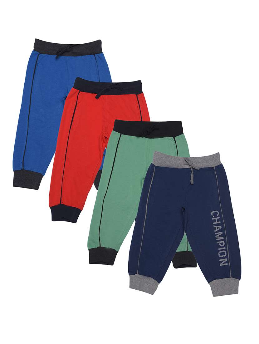 boys pack of 4 placement printed drawstring three-fourths