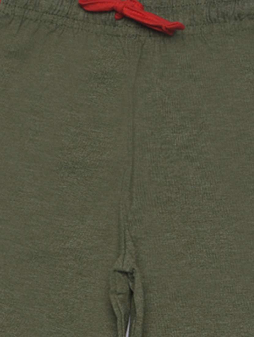 boys pack of 2 solid mid rise drawstring track pant - 21577781 -  Standard Image - 3