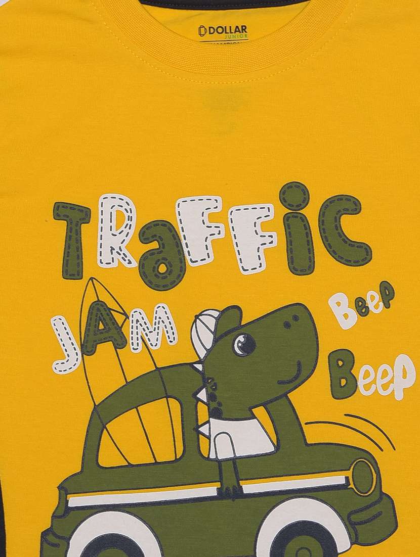 boys pack of 4 printed short sleeves t-shirts - 21577819 -  Standard Image - 3