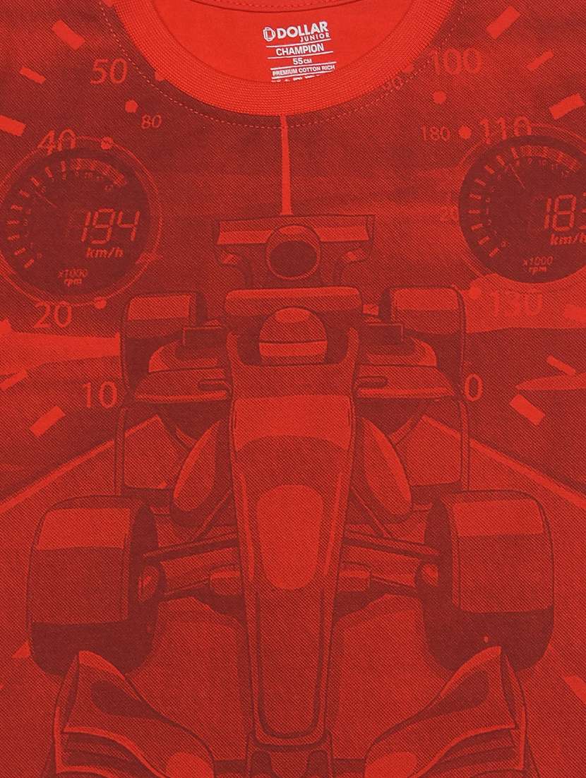 boys pack of 4 graphic printed round neck t-shirt - 21577835 -  Standard Image - 3