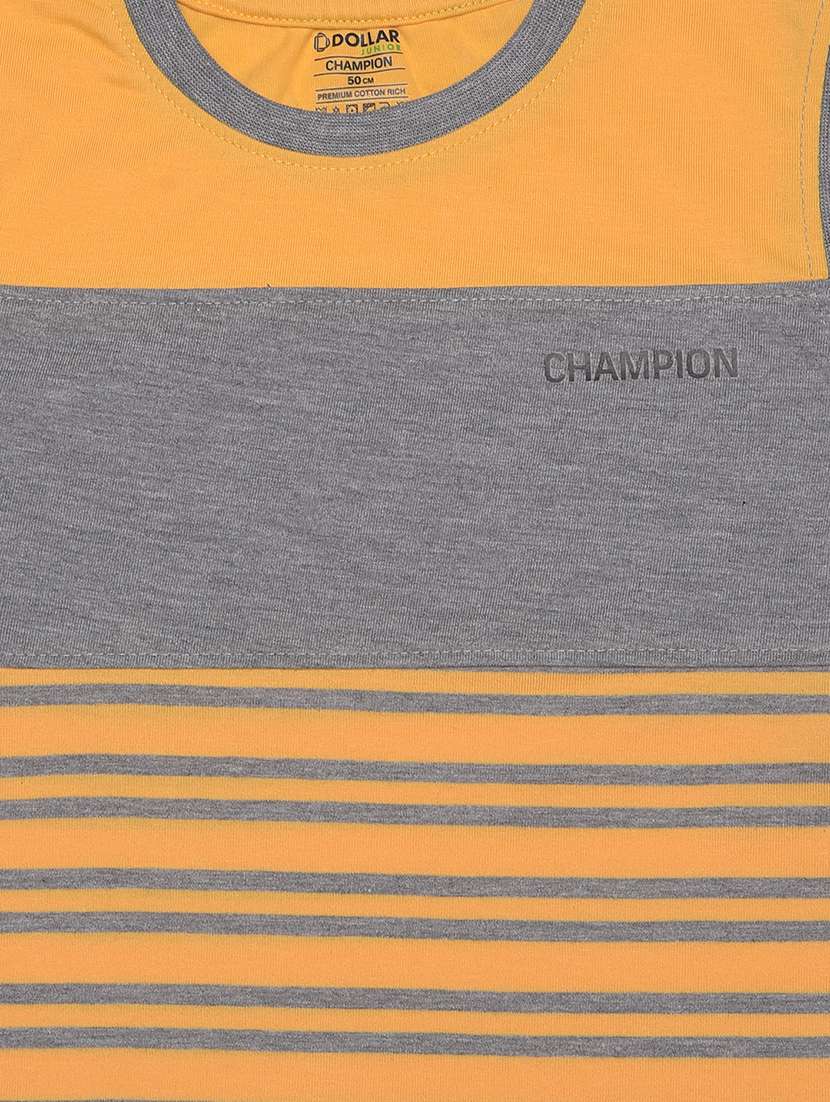 boys pack of 2 striped sleeveless t-shirt - 21577876 -  Standard Image - 3