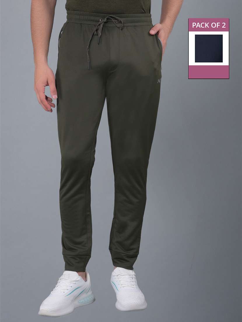 men pack of 2 regular fit joggers