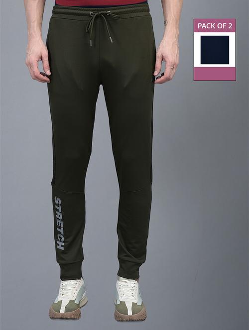 men pack of 2 regular fit joggers - 21578107 - Standard Image - 0