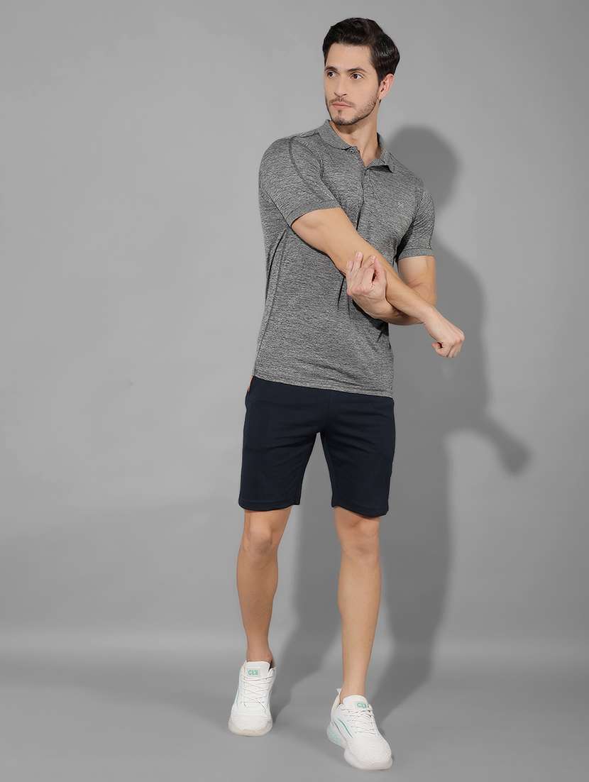 men pack of 2 solid polo t-shirt - 21578150 -  Standard Image - 3