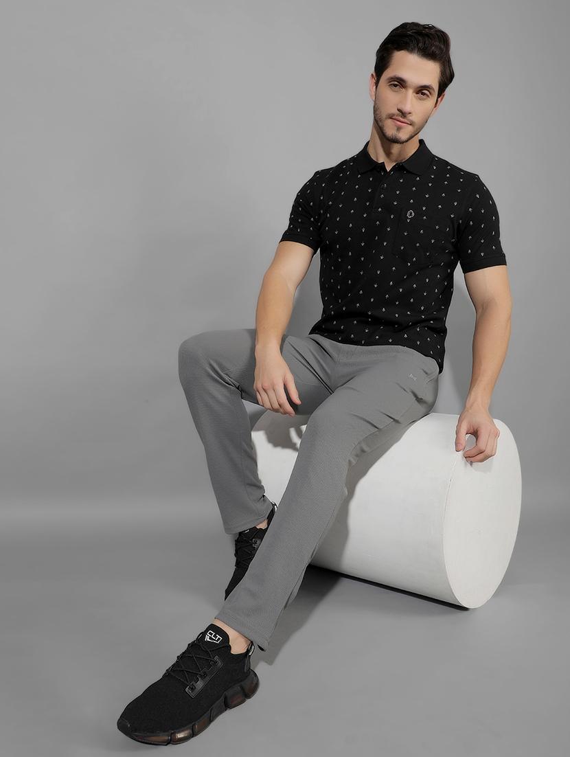 men pack of 2 regular fit solid full length track pants - 21578196 - Standard Image - 3