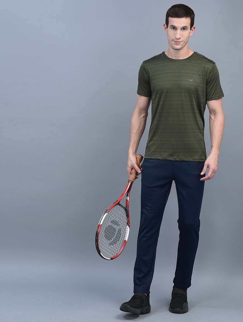 men pack of 2 regular fit solid full length track pants - 21578207 -  Standard Image - 3