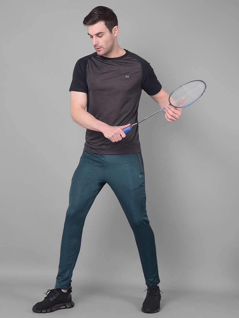 men pack of 2 regular fit solid full length track pants - 21578219 -  Standard Image - 3