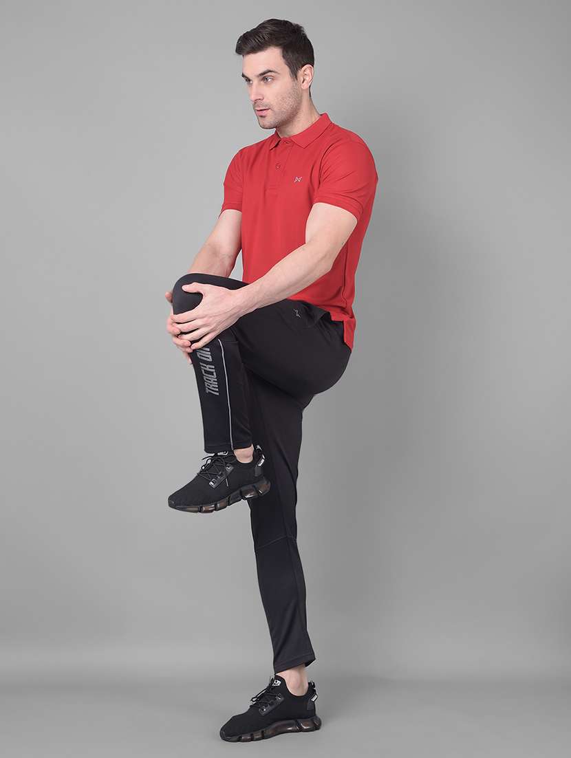 men pack of 2 regular fit solid full length track pants - 21578224 -  Standard Image - 3