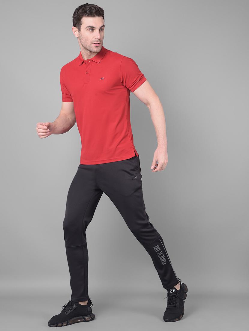 men pack of 2 regular fit solid full length track pants - 21578225 - Standard Image - 3