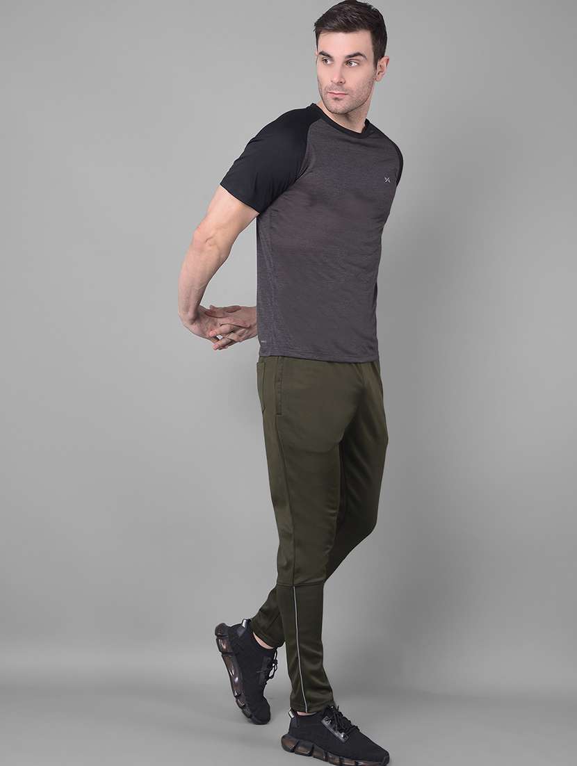 men pack of 3 regular fit solid full length track pants - 21578232 -  Standard Image - 3