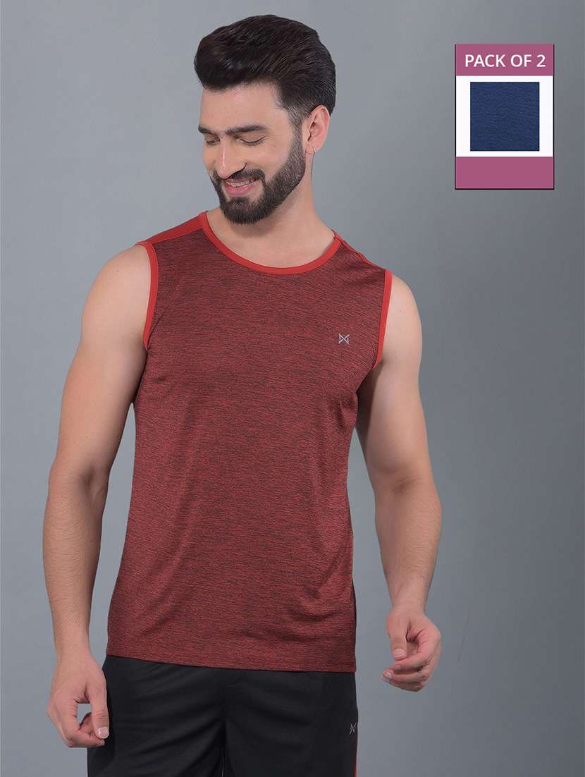men pack of 2 sleeveless t-shirt - 21578245 -  Zoom Image - 0