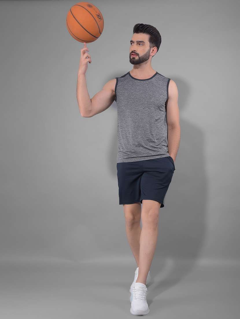 men pack of 3 round neck sleeveless vest - 21578251 -  Standard Image - 3