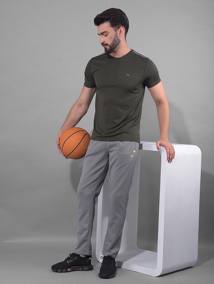 men pack of 3 solid regular fit short sleeves sports t-shirts - 21578262 - Standard Image - 3