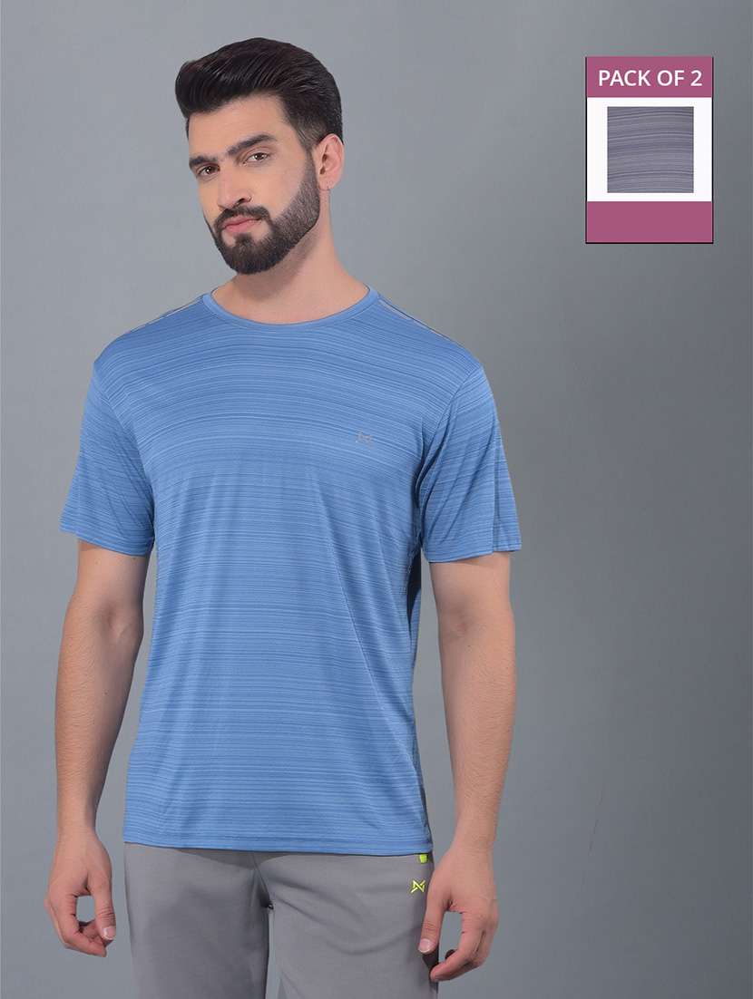 men pack of 2 regular fit sports t-shirt - 21578265 -  Zoom Image - 0