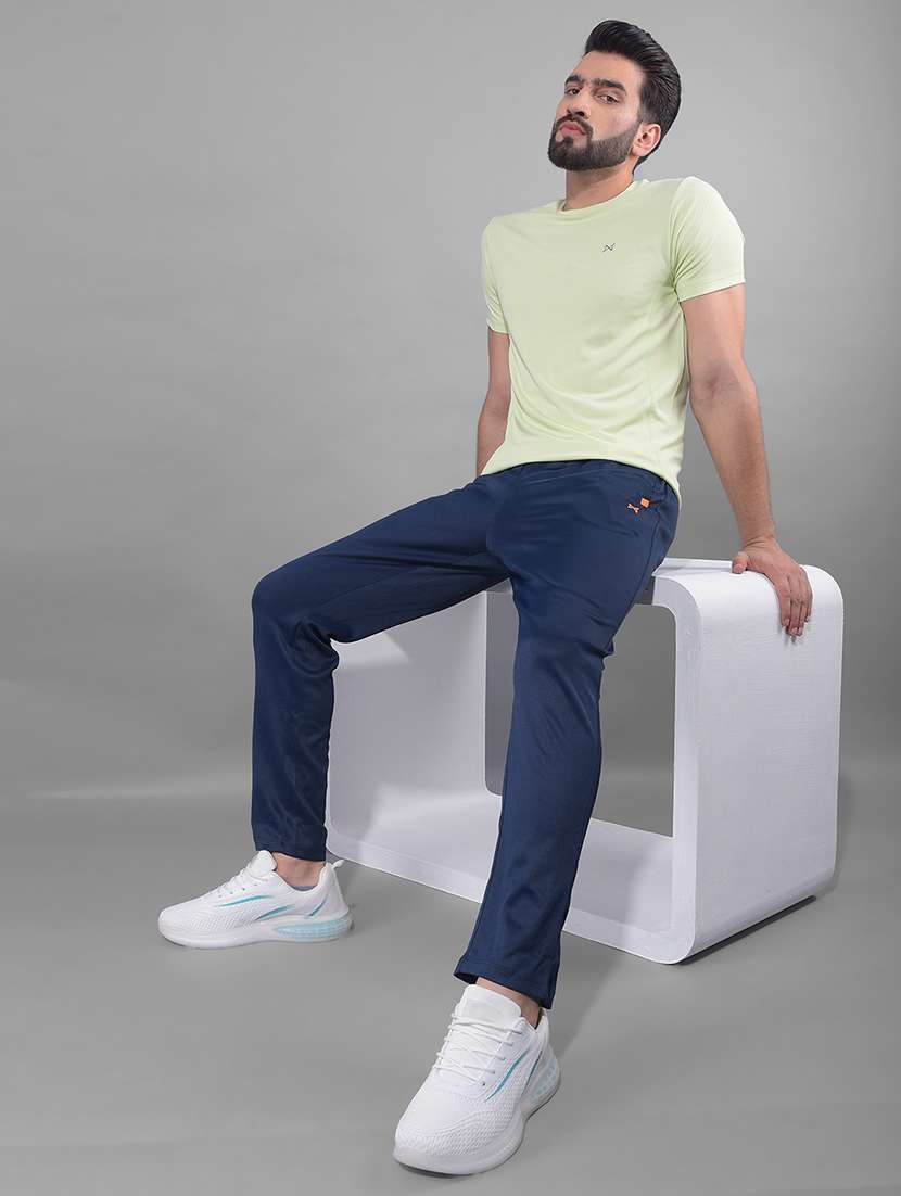 men pack of 2 solid regular fit short sleeves sports t-shirts - 21578280 -  Standard Image - 3