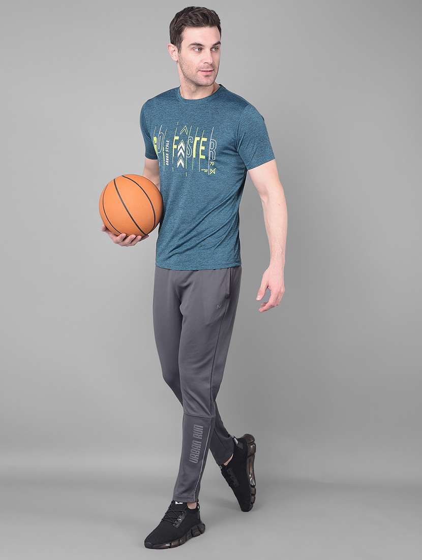 men pack of 2 front printed regular fit short sleeves sports t-shirts - 21578333 -  Standard Image - 3