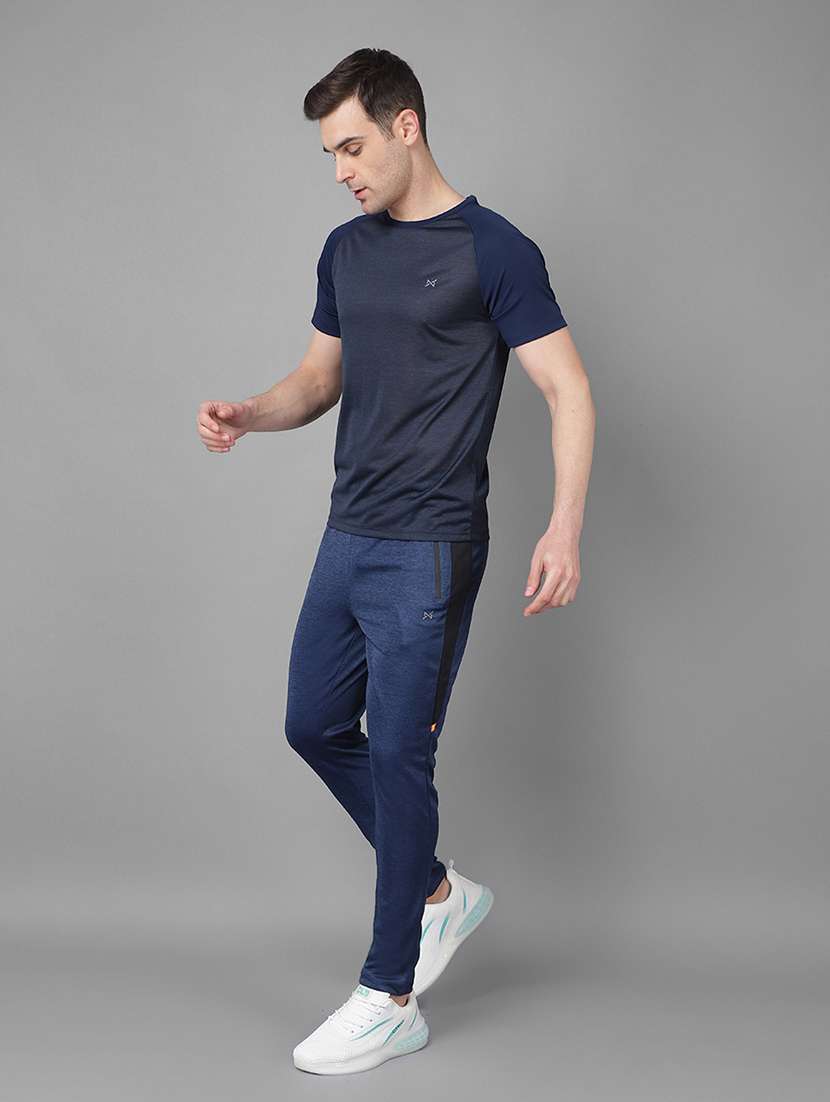 men pack of 3 regular fit color block sports t-shirts - 21578348 -  Standard Image - 3