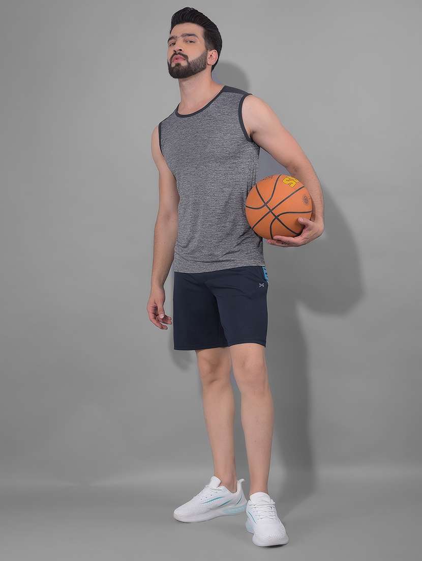 men pack of 2 solid regular fit shorts - 21578366 - Standard Image - 3