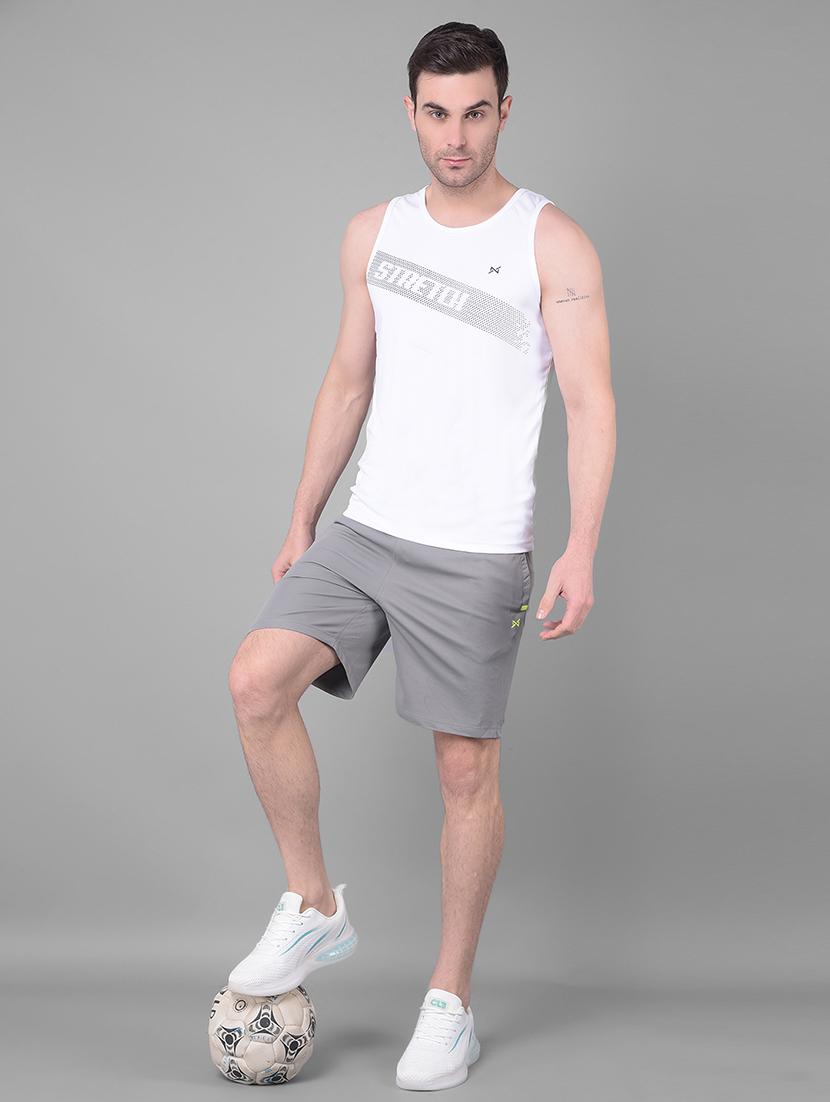 men pack of 2 solid regular fit shorts - 21578386 - Standard Image - 3