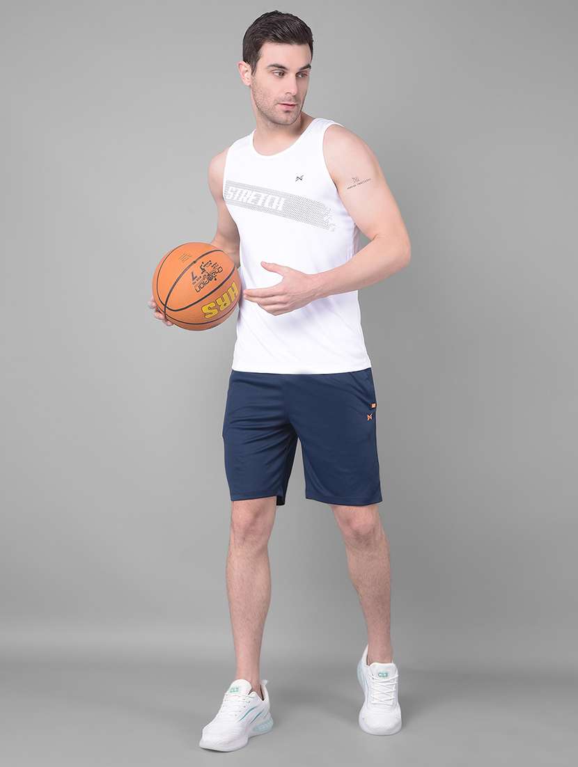 men pack of 2 solid regular fit shorts - 21578389 -  Standard Image - 3