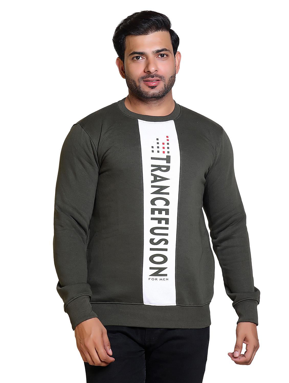 men color block round neck long sleeve sweatshirt - 21578426 -  Zoom Image - 0