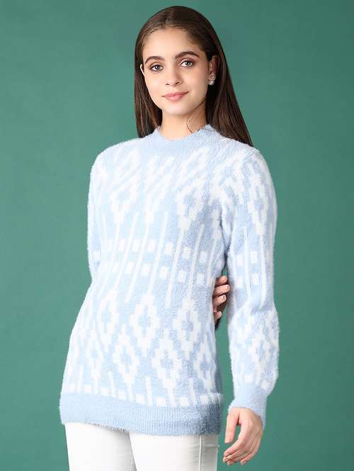 women long sleeves self design cardigan - 21578454 -  Standard Image - 0