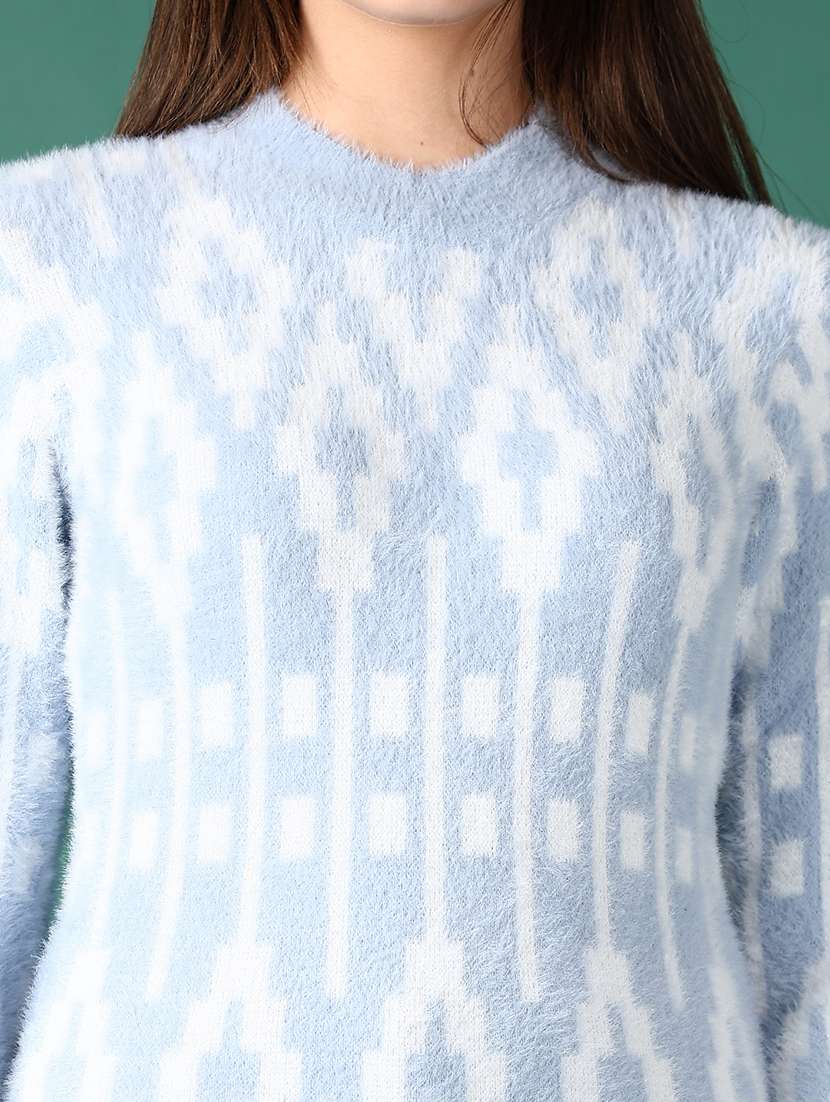 women long sleeves self design cardigan - 21578454 -  Standard Image - 5