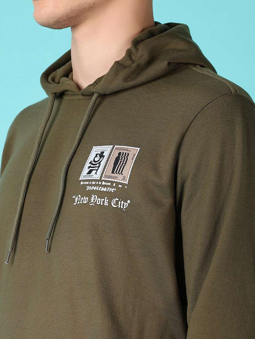 men long sleeves front & back print sweatshirt - 21578461 -  Standard Image - 5