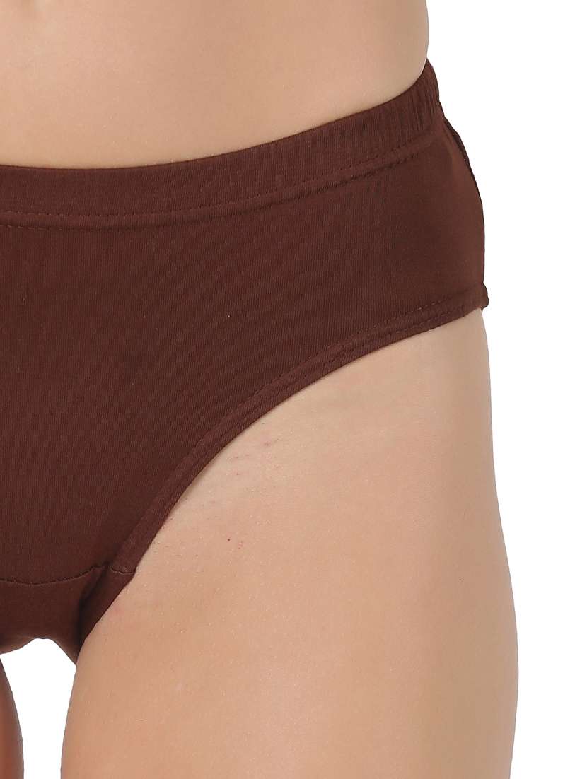 women solid cotton panty combo - 21578826 -  Standard Image - 3