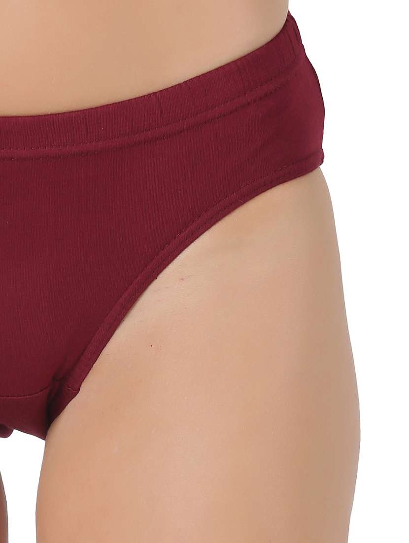 women solid cotton panty combo - 21578827 -  Standard Image - 3