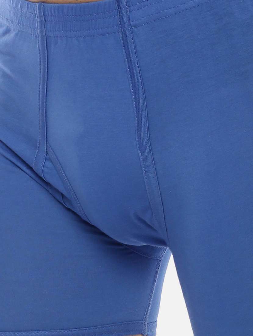 men solid cotton trunks combo - 21578923 -  Standard Image - 3