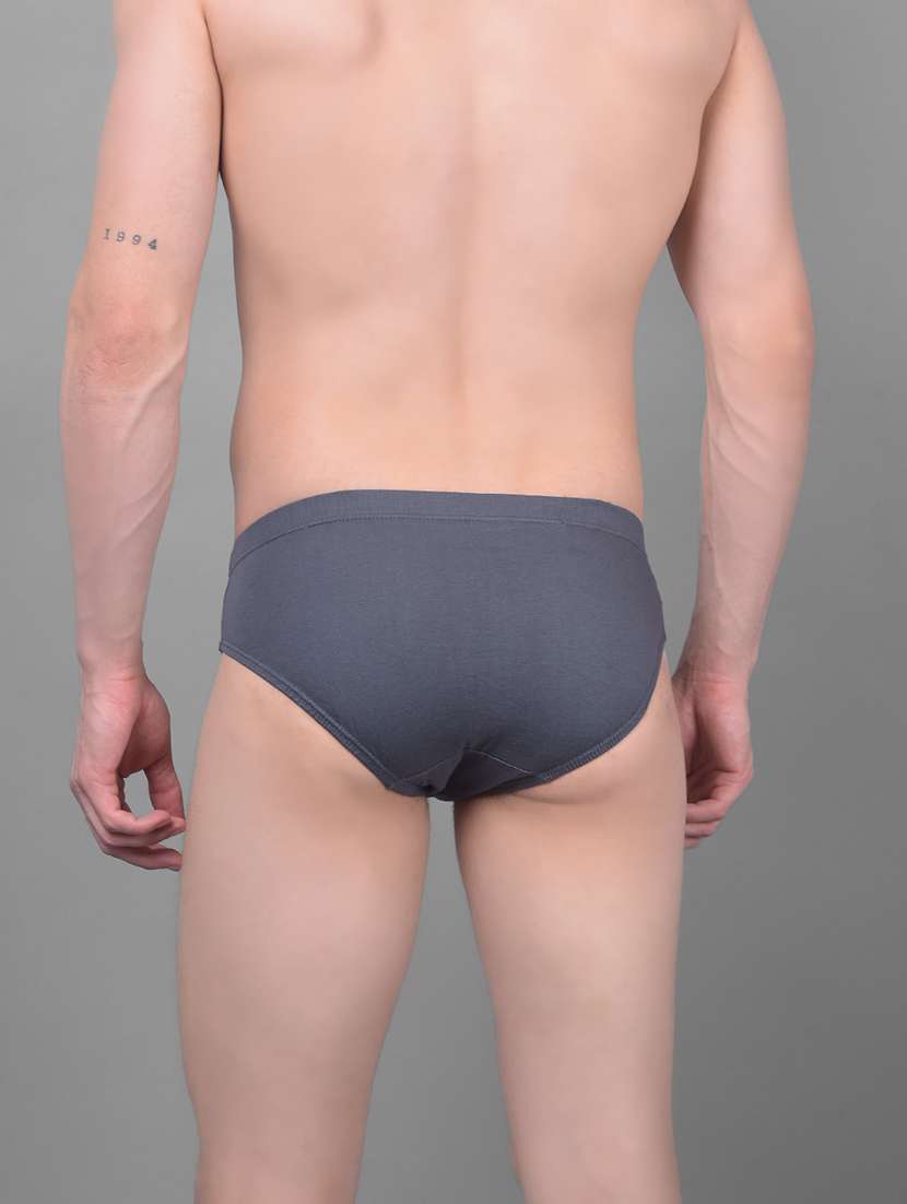 men pack of 3 solid hipster briefs - 21578940 -  Standard Image - 3