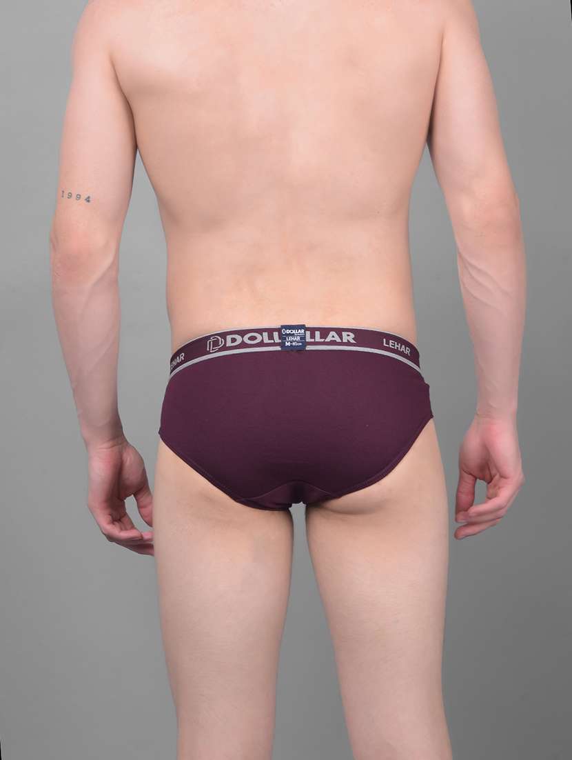 men pack of 5 solid hipster briefs - 21578953 -  Standard Image - 3