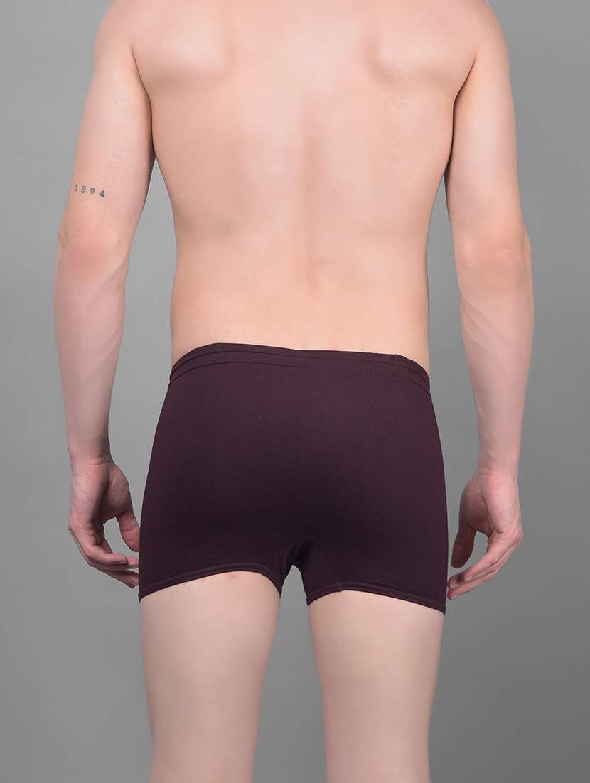men pack of 5 solid trunks - 21578961 -  Standard Image - 3