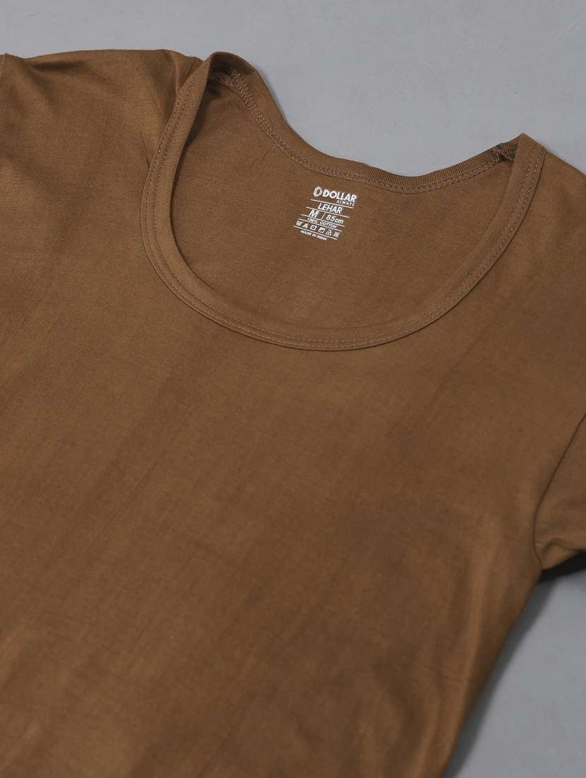 men pack of 4 solid half sleeve vest - 21579062 -  Standard Image - 3