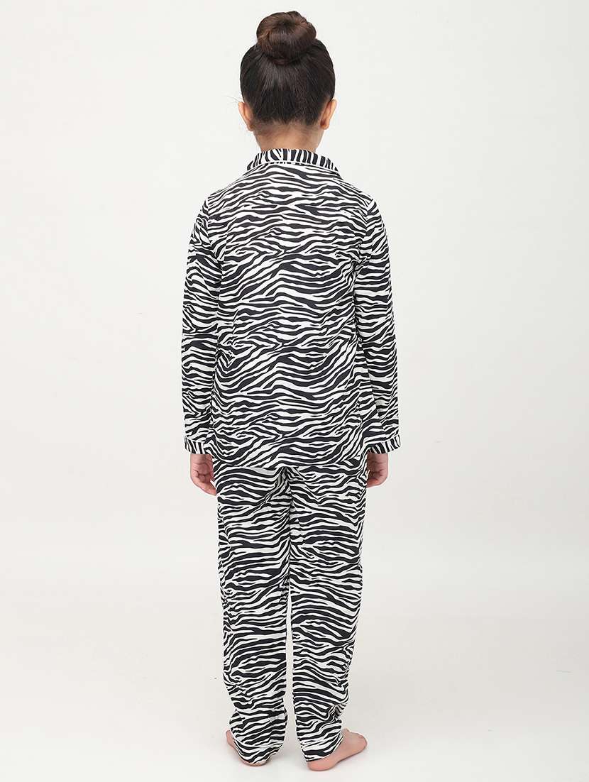 girl printed nightwear pyjama set - 21579547 -  Standard Image - 3