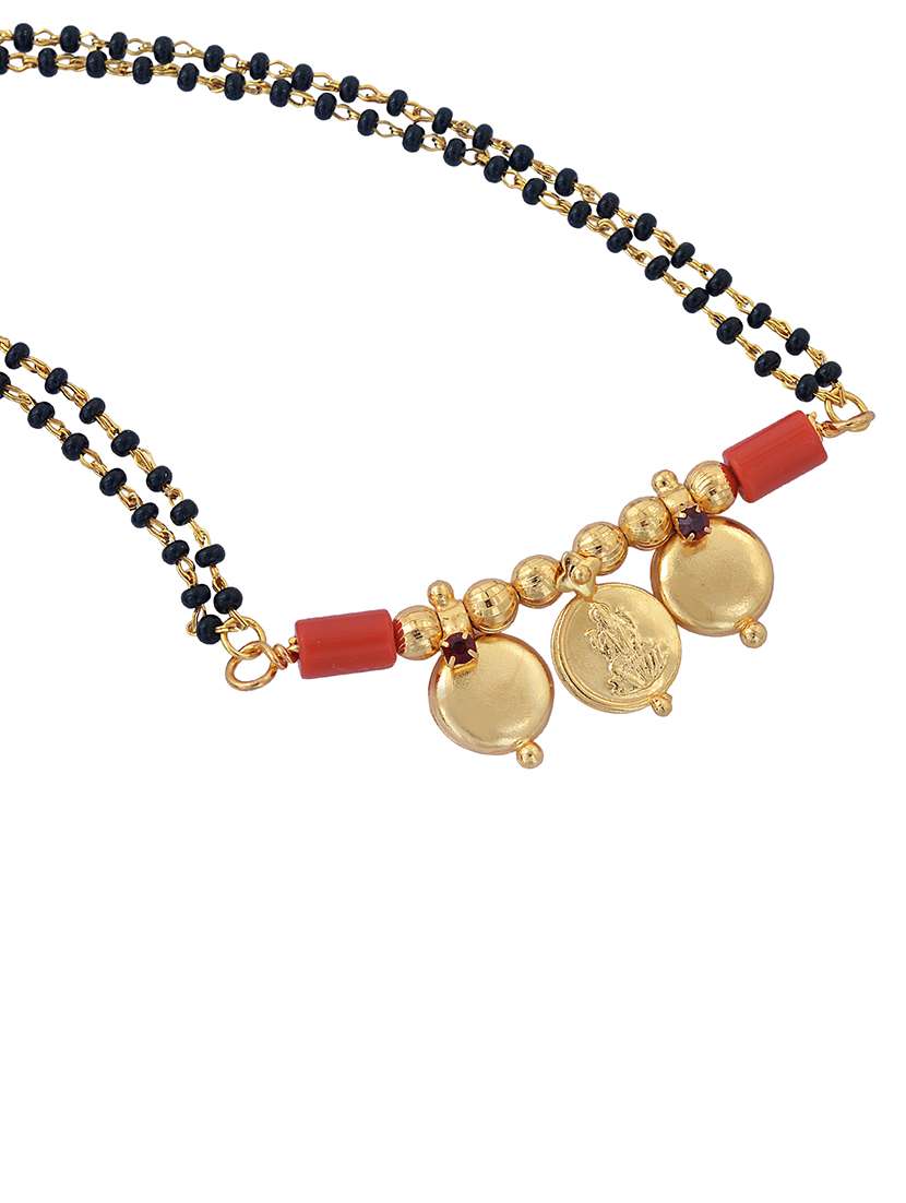 women gold metal mangalsutra - 21579577 -  Standard Image - 3