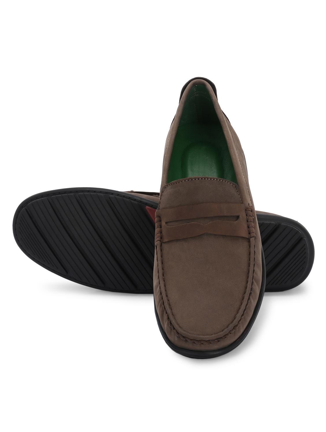 men brown slip on loafer - 21580015 - Standard Image - 3