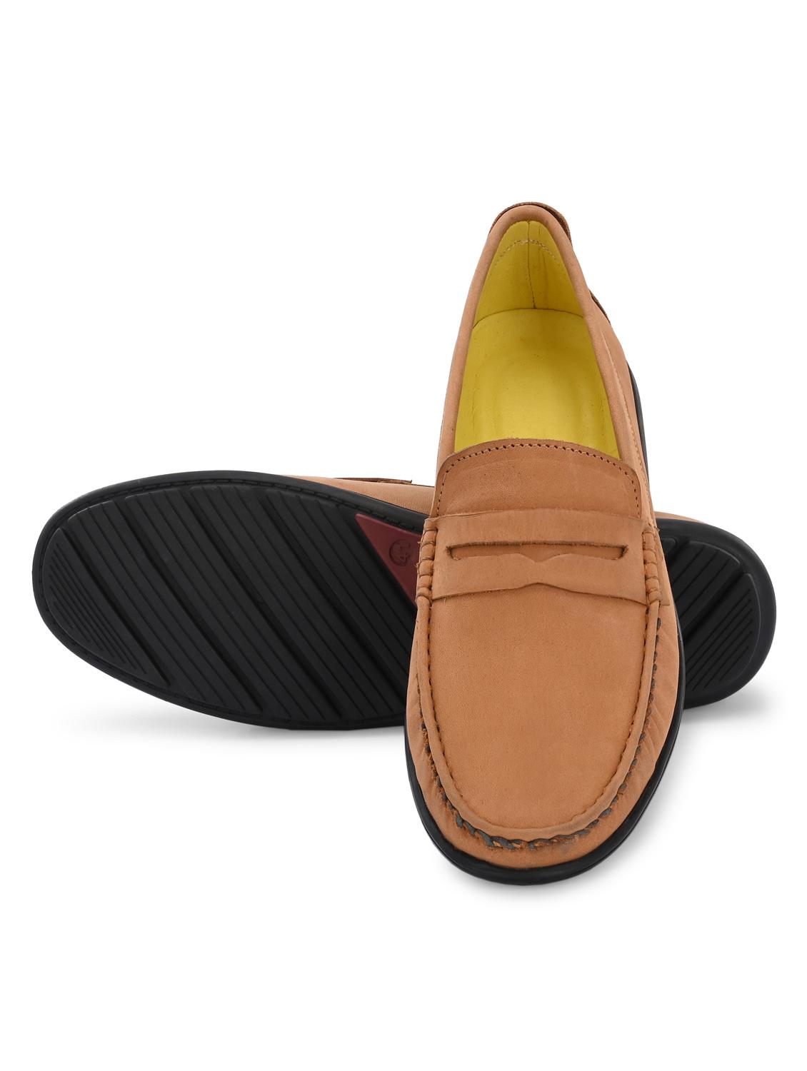 men beige slip on loafer - 21580017 - Standard Image - 3