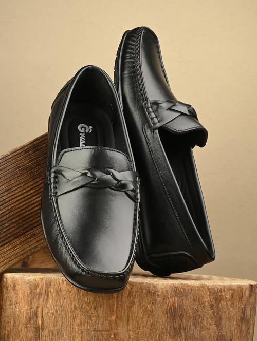 men black slip on loafer - 21580021 -  Standard Image - 0