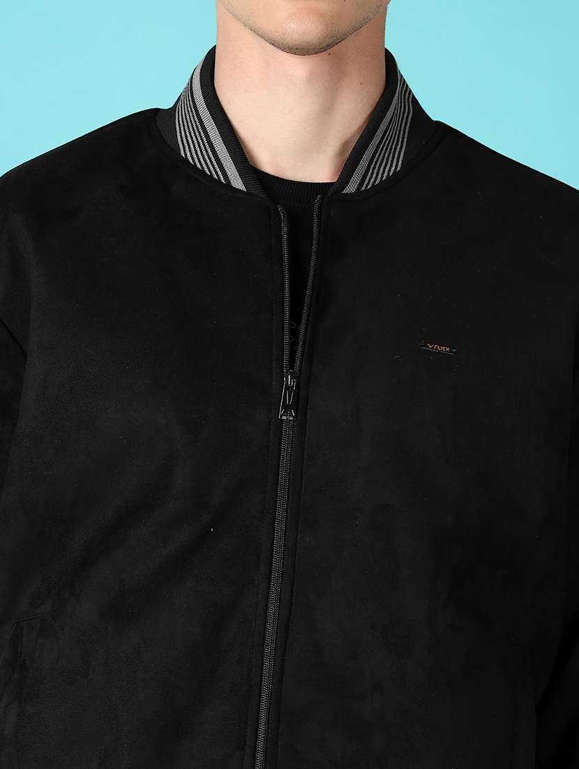 men solid long sleeve casual jacket - 21580083 -  Standard Image - 5