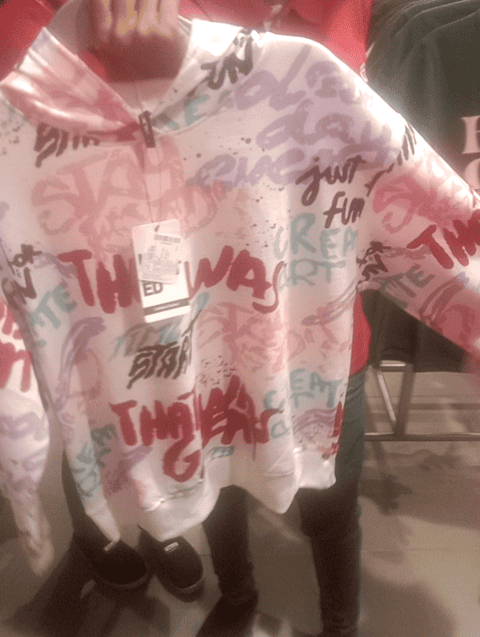 off white spun fleece sweatshirt - 21580169 - Zoom Image - 0