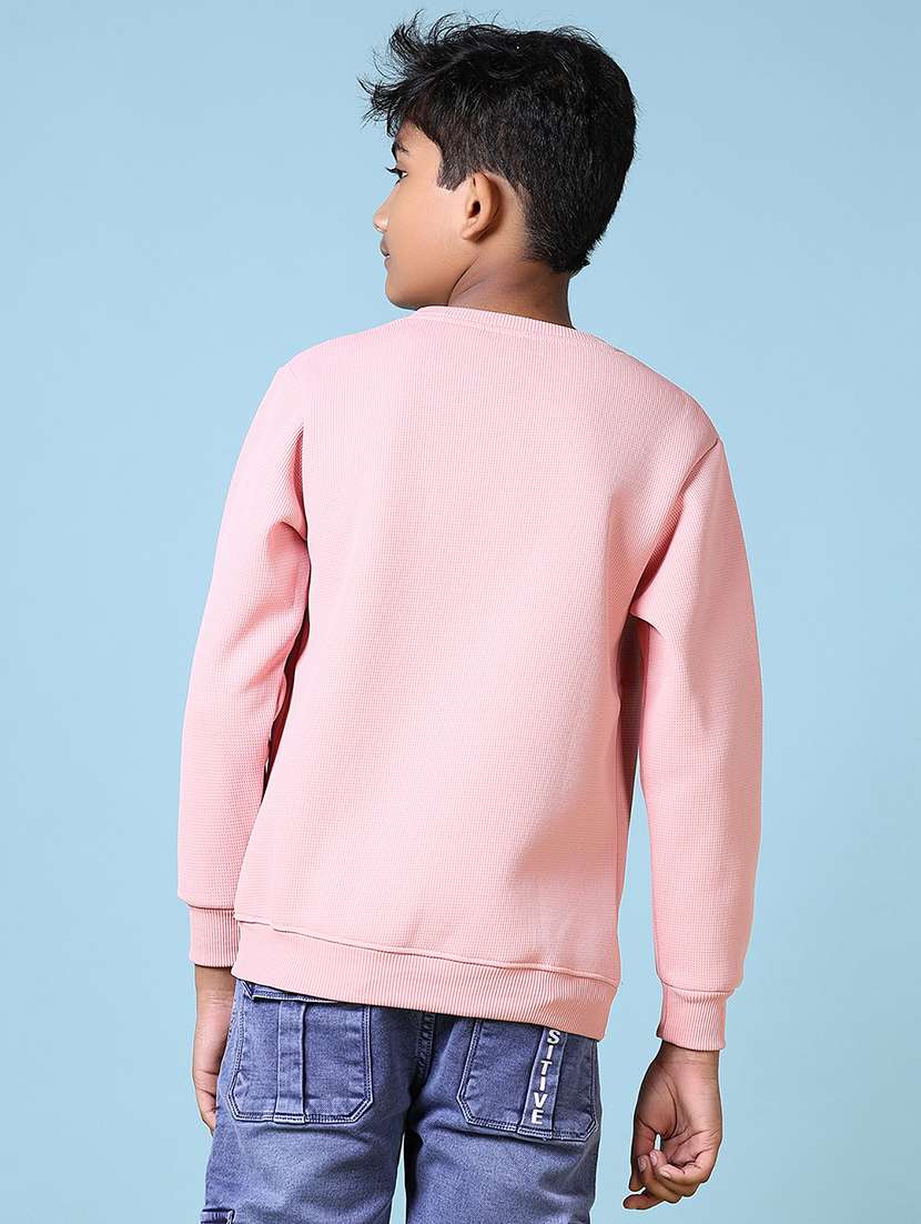 boys long sleeves placement print sweatshirt - 21580896 -  Standard Image - 3