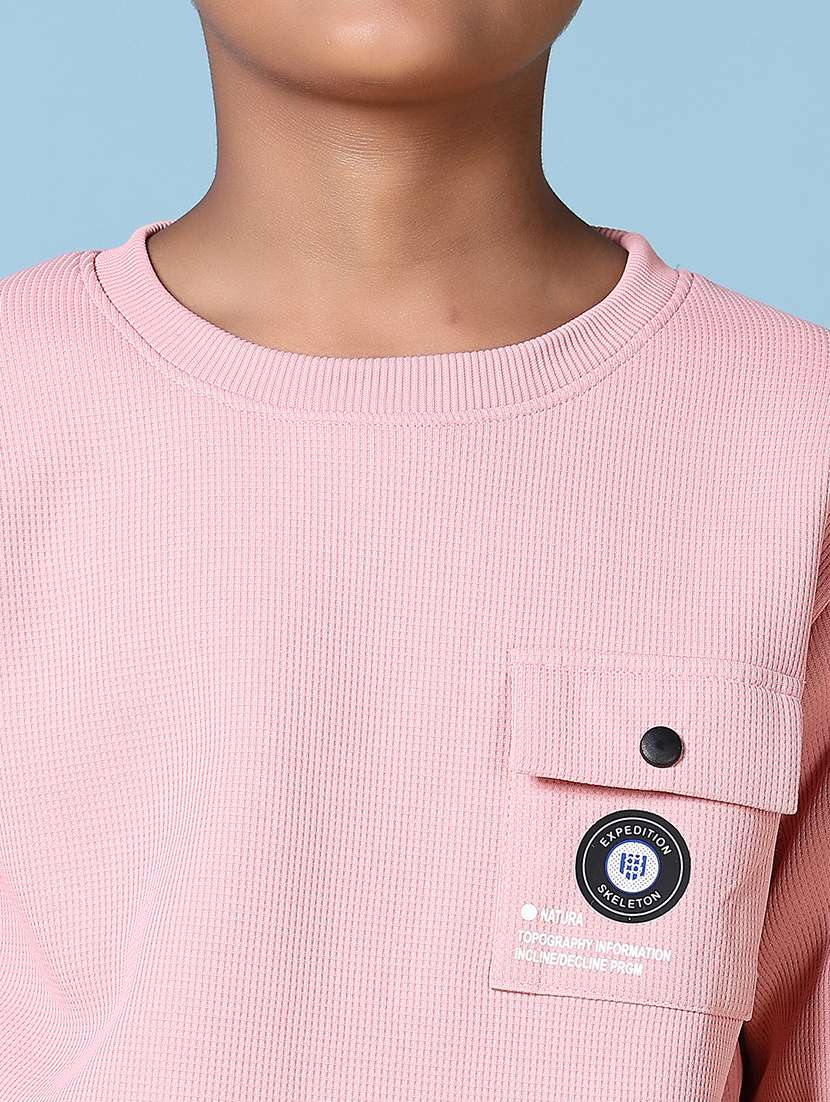 boys long sleeves placement print sweatshirt - 21580896 -  Standard Image - 5