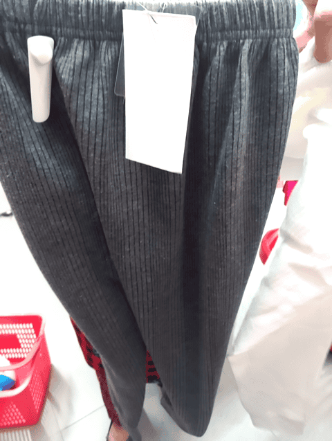 charcoal melange poly cotton thermal - 21580921 -  Standard Image - 0
