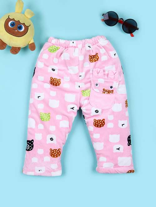 girls pink printed pyjama - 21580965 -  Standard Image - 0